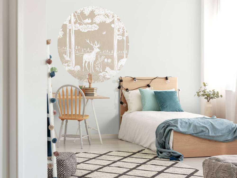 Monochrome Forest - Brown