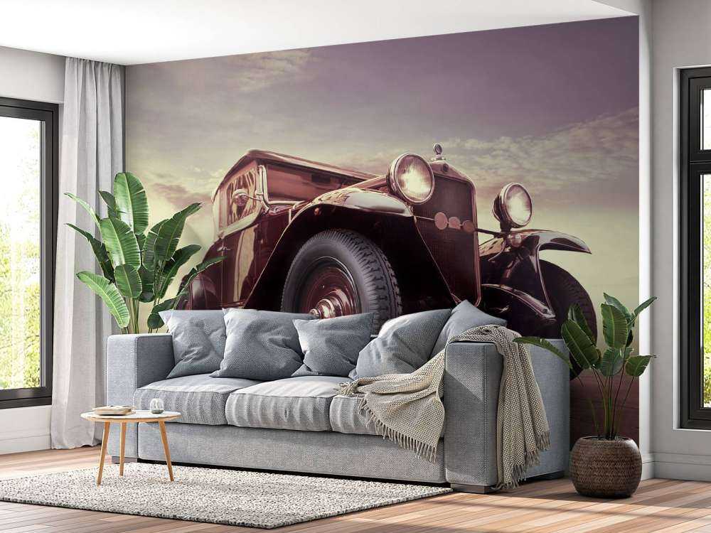 Oldtimer in perspectief