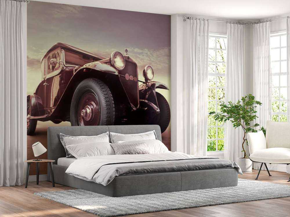Oldtimer in perspectief