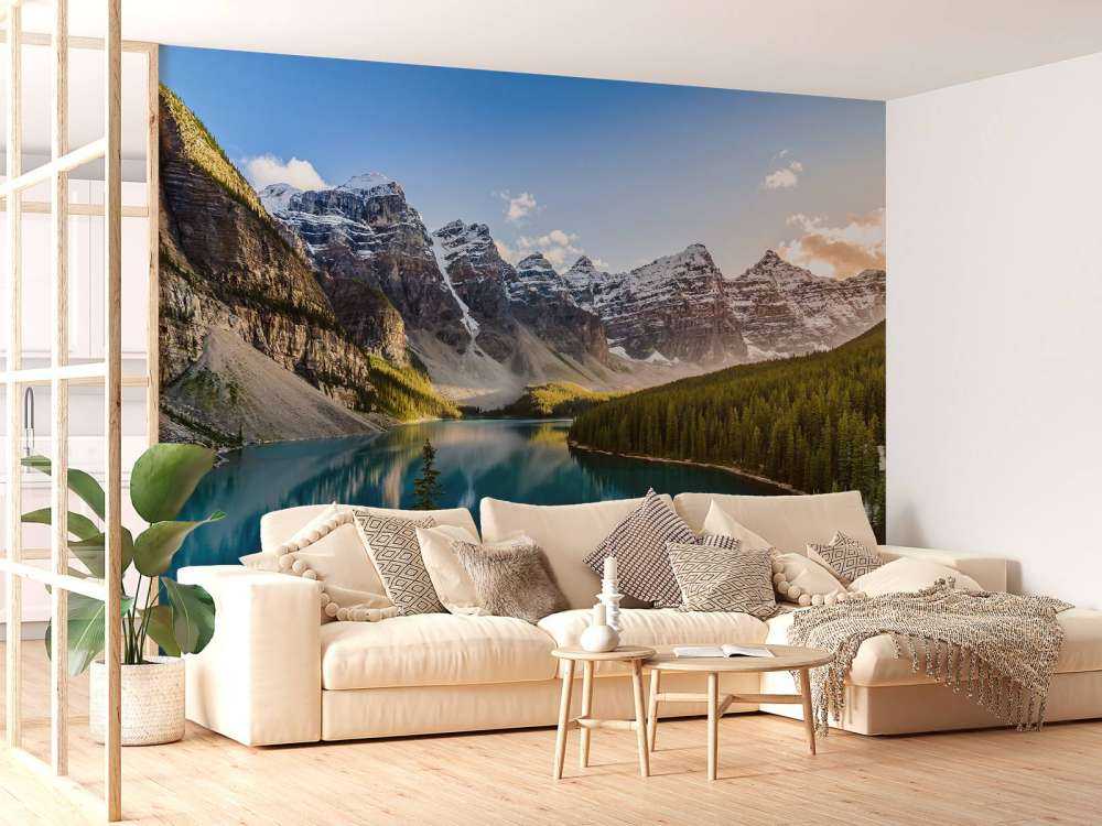 Meer in de Canadian Rockies