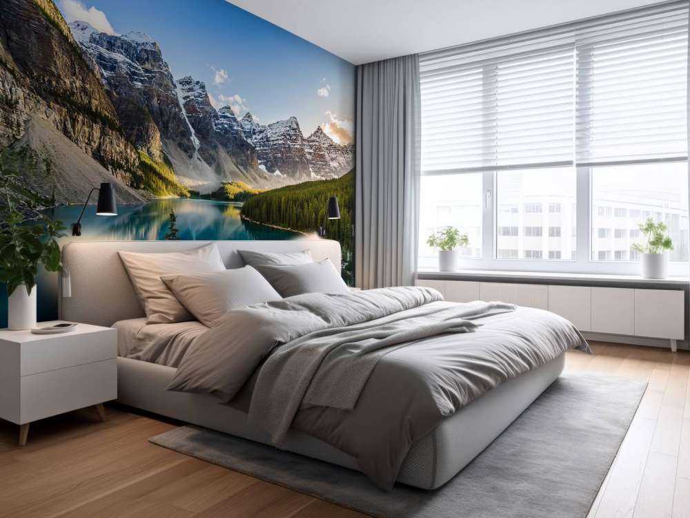 Meer in de Canadian Rockies