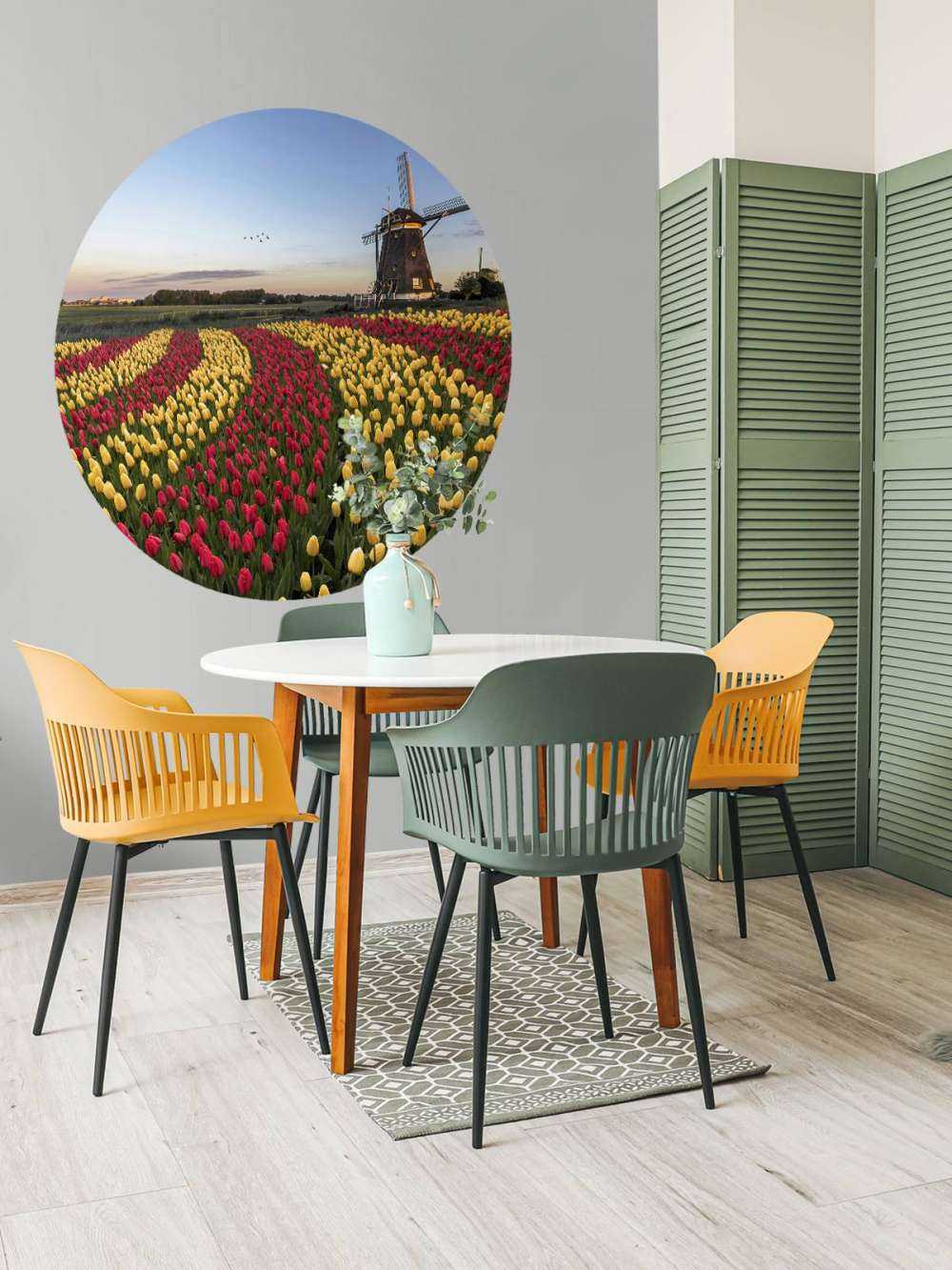 Nederlandse tulpenveld