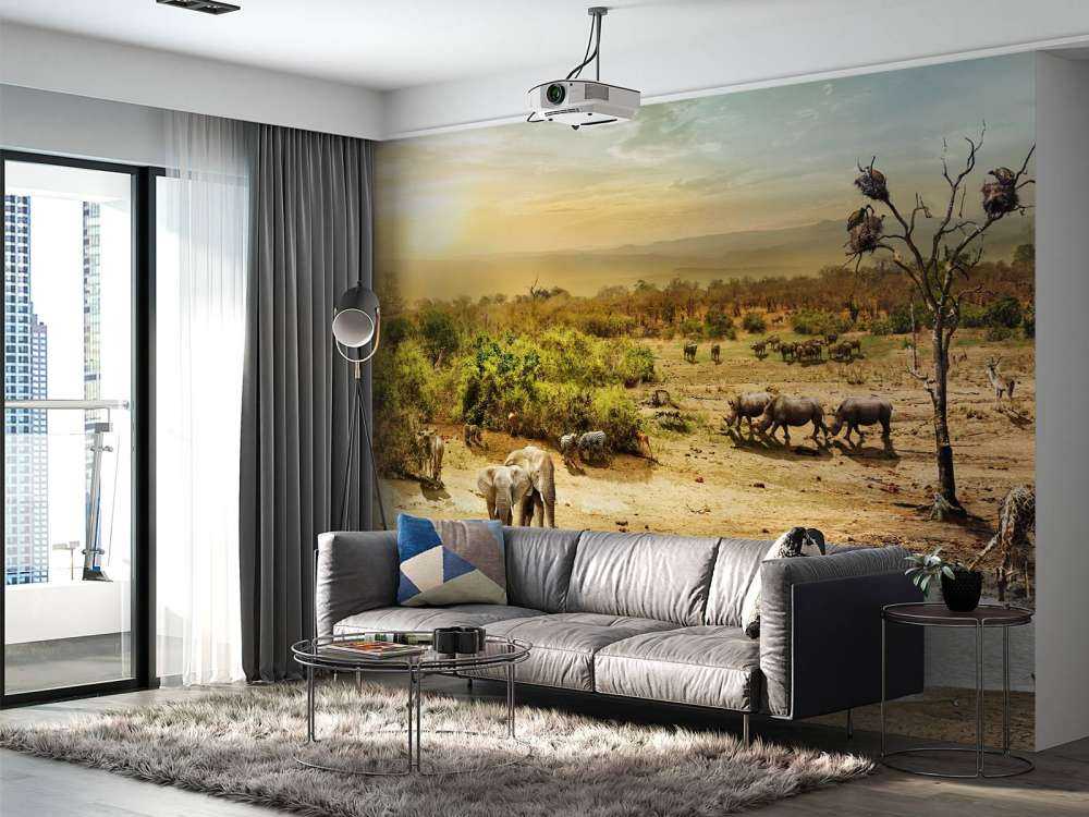 Dieren in de Afrikaanse savanne