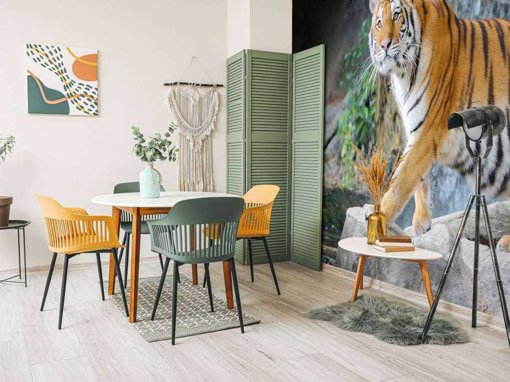 Een grote Sumatraanse tijger