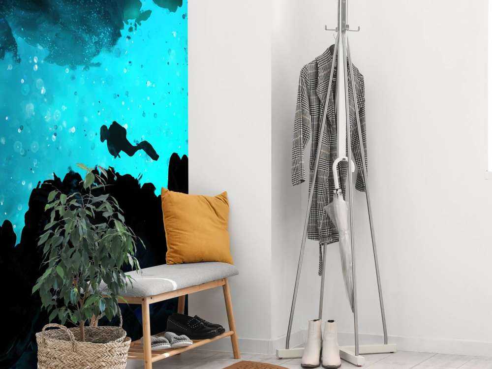 Smalle grot met duiker