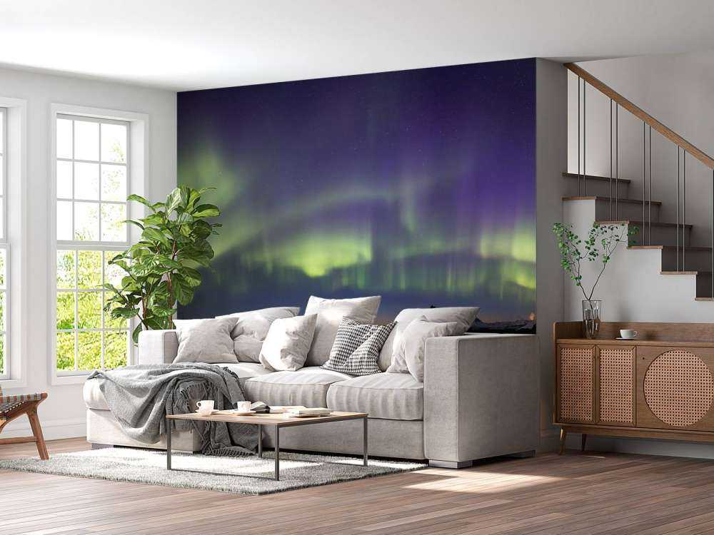 Het prachtige noorderlicht