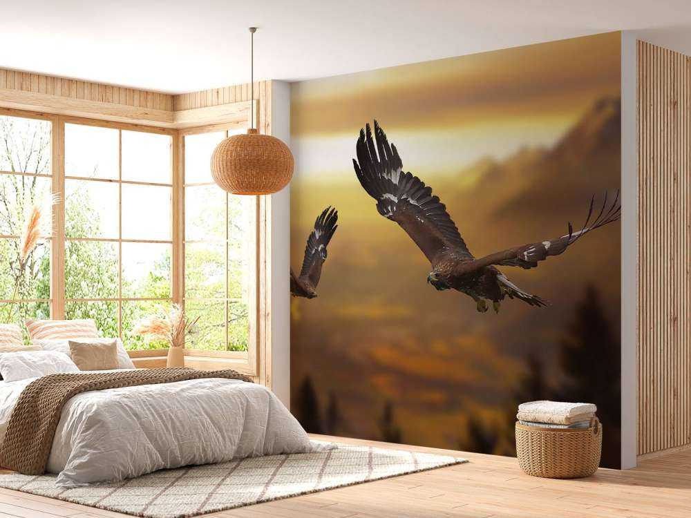 Adelaars in de Alpen