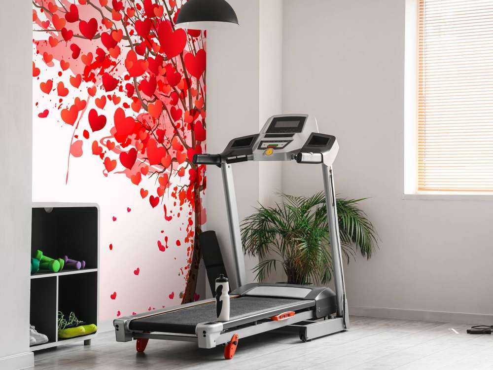 Hart gevormde boom design