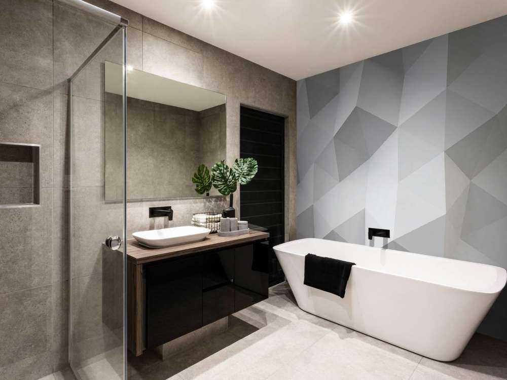 Wit veelhoekig geometrisch oppervlak