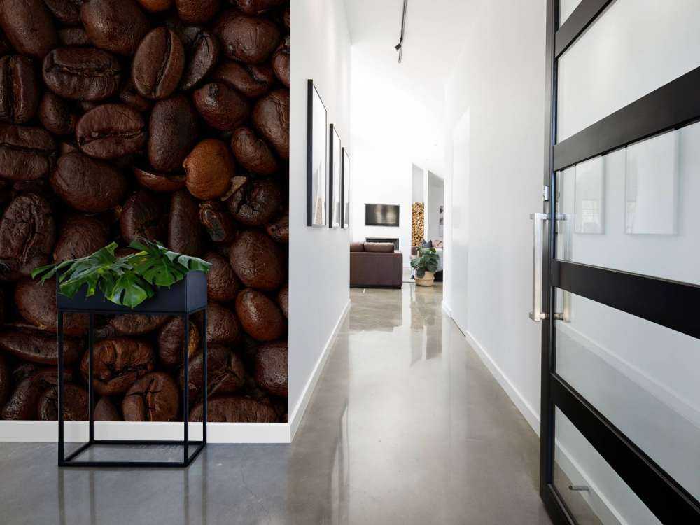 Koffiebonen close up