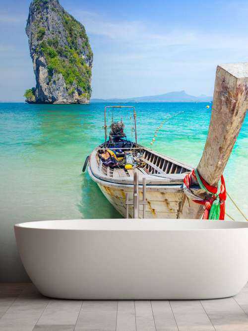 Vissersbootje in Phuket