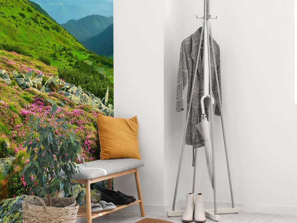 Rododendrons in de bergen