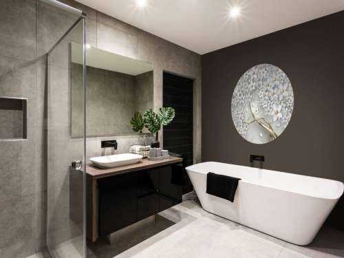 Wit gouden bloemen