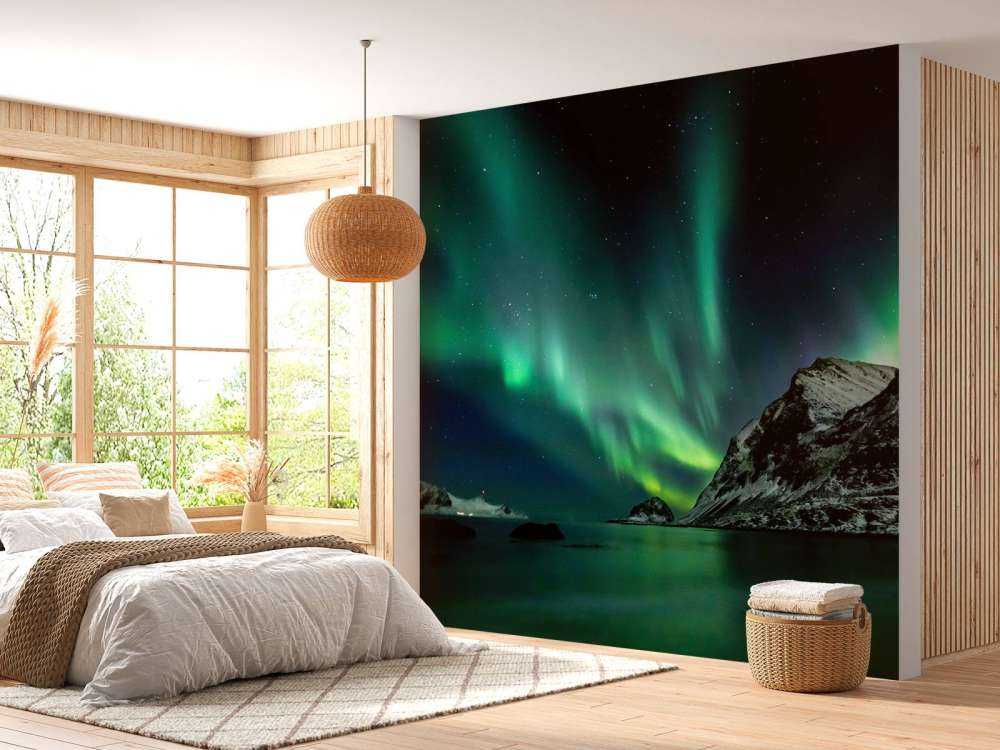 Mintgroen Noorderlicht