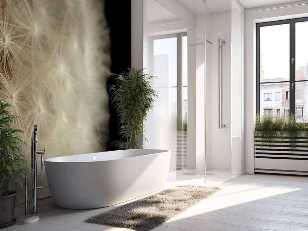 Paardenbloem met zwarte achtergrond