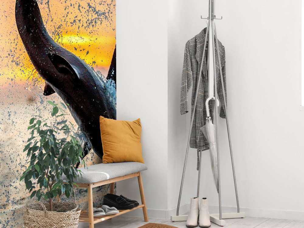 Grote witte haai aan het aanvallen