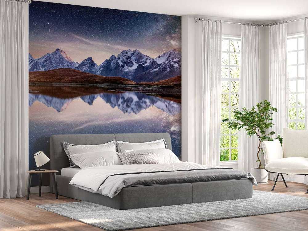 Een reflecterende sterrenhemel