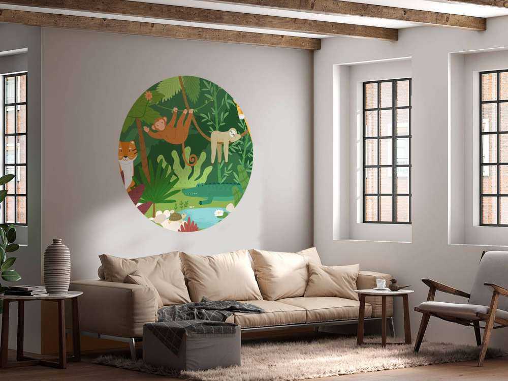 Jungle behang voor kinderen
