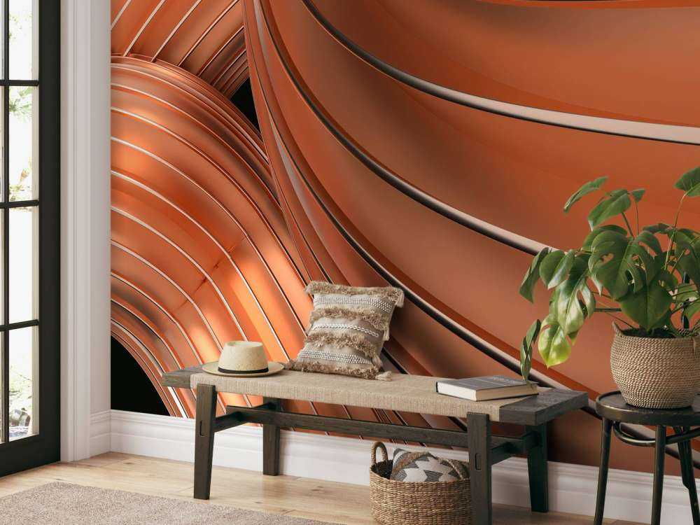 Gouden 3d achtergrond