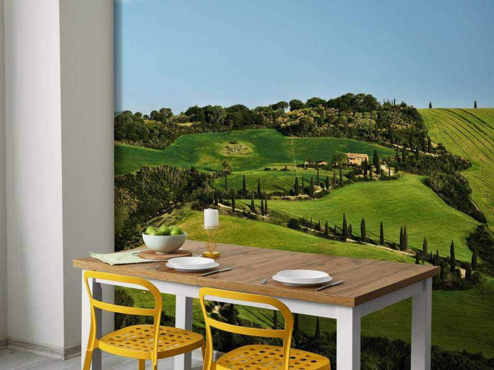 Panorama van Toscane