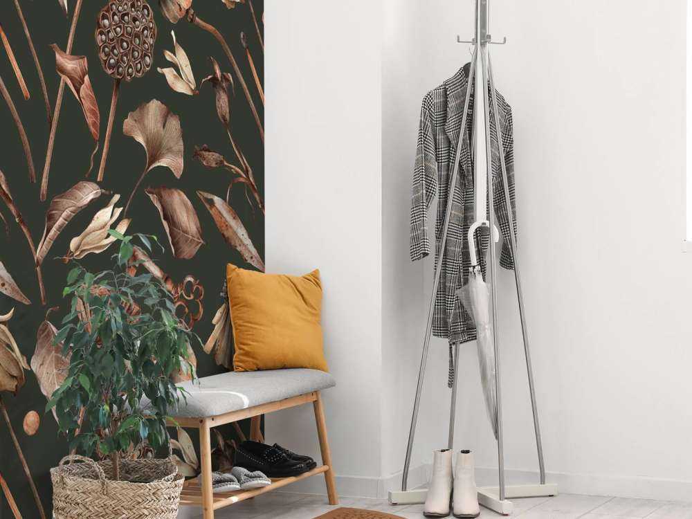 Droge bloemen patroon