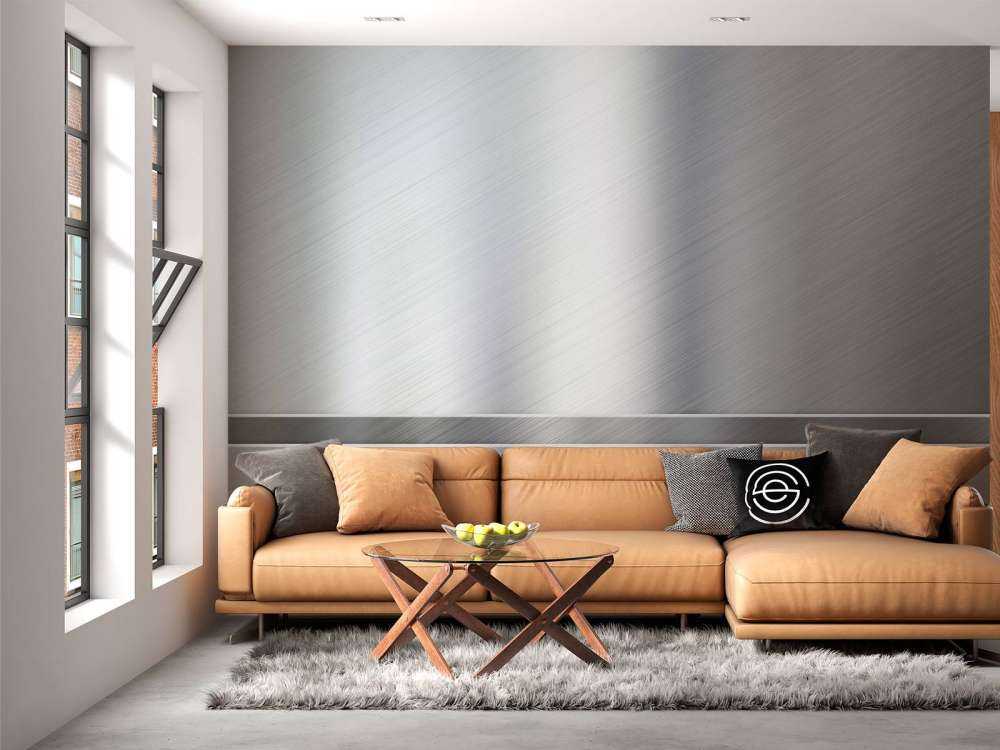 Geborsteld aluminium