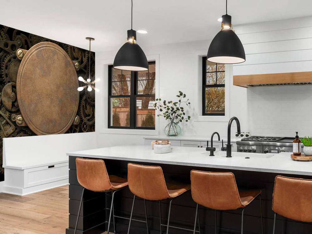 Koperen klokmechanisme