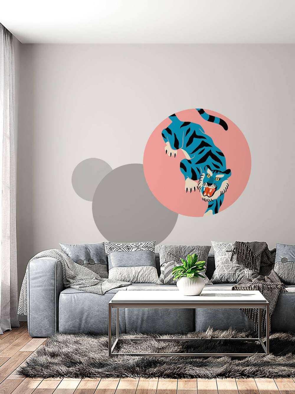 Blauwe tijger
