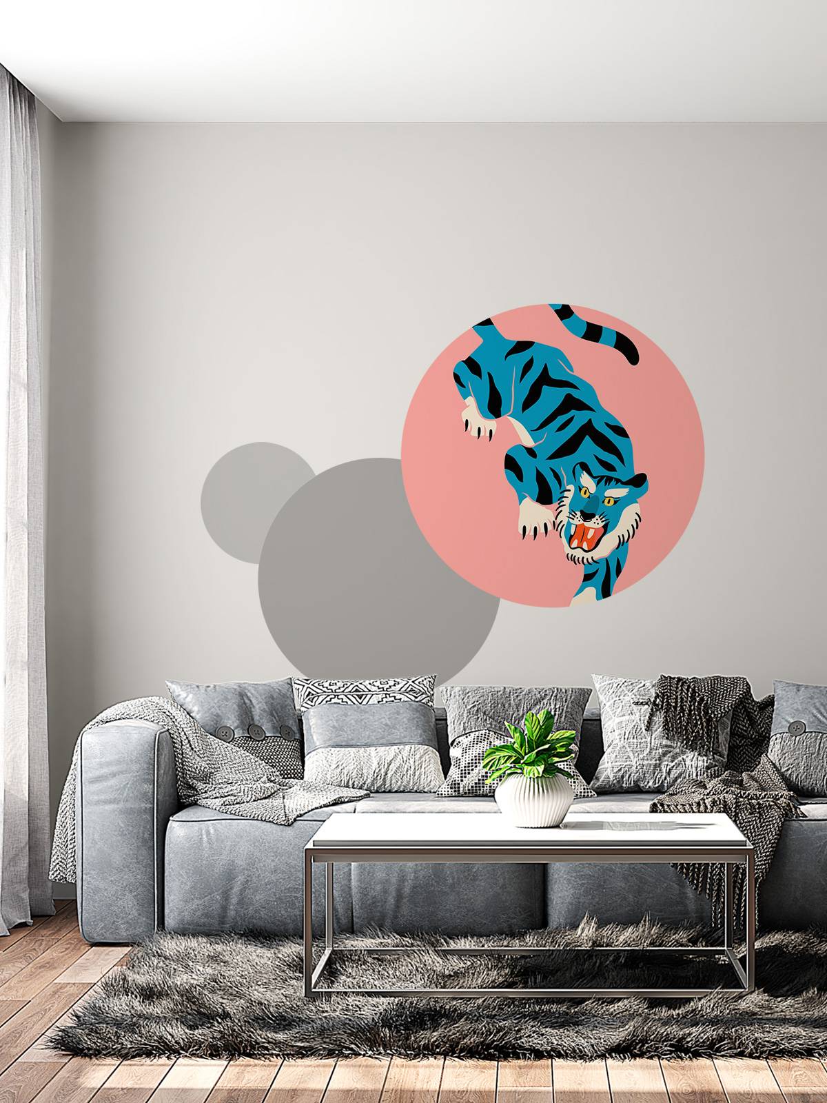 Blauwe tijger