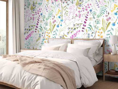 Bloemen van waterverf