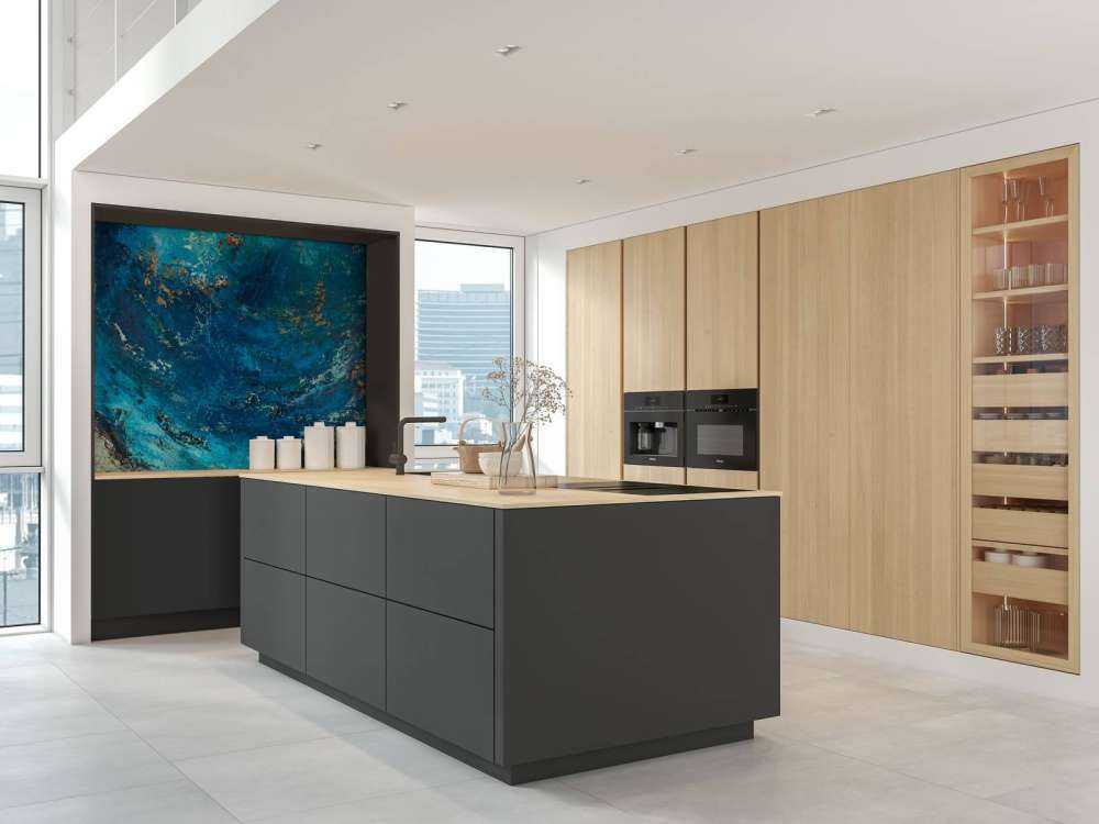 Geschilderde water impressie