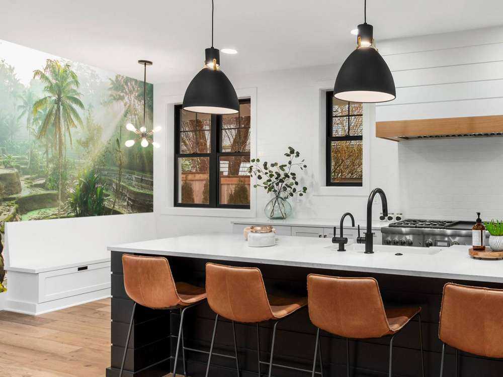 Rijstvelden in de jungle