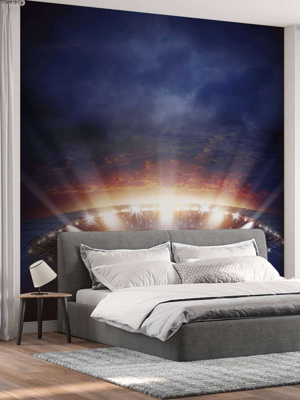 Stadion van boven