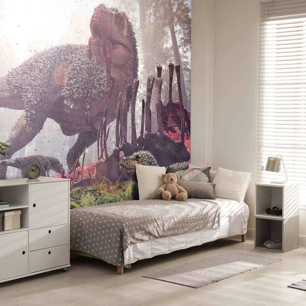 Tyrannosaurus Rex en haar jongen