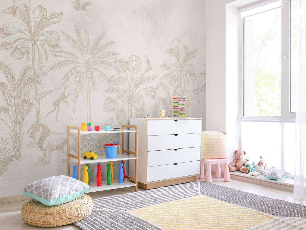 Dierenjungle taupe