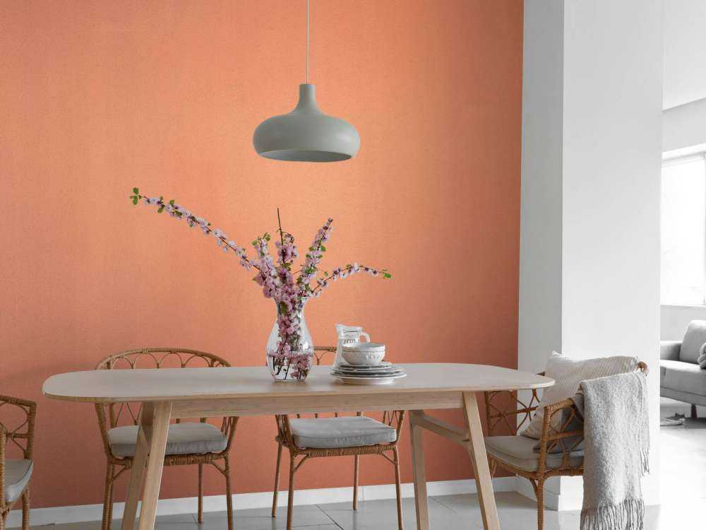 Beton in terracotta kleur