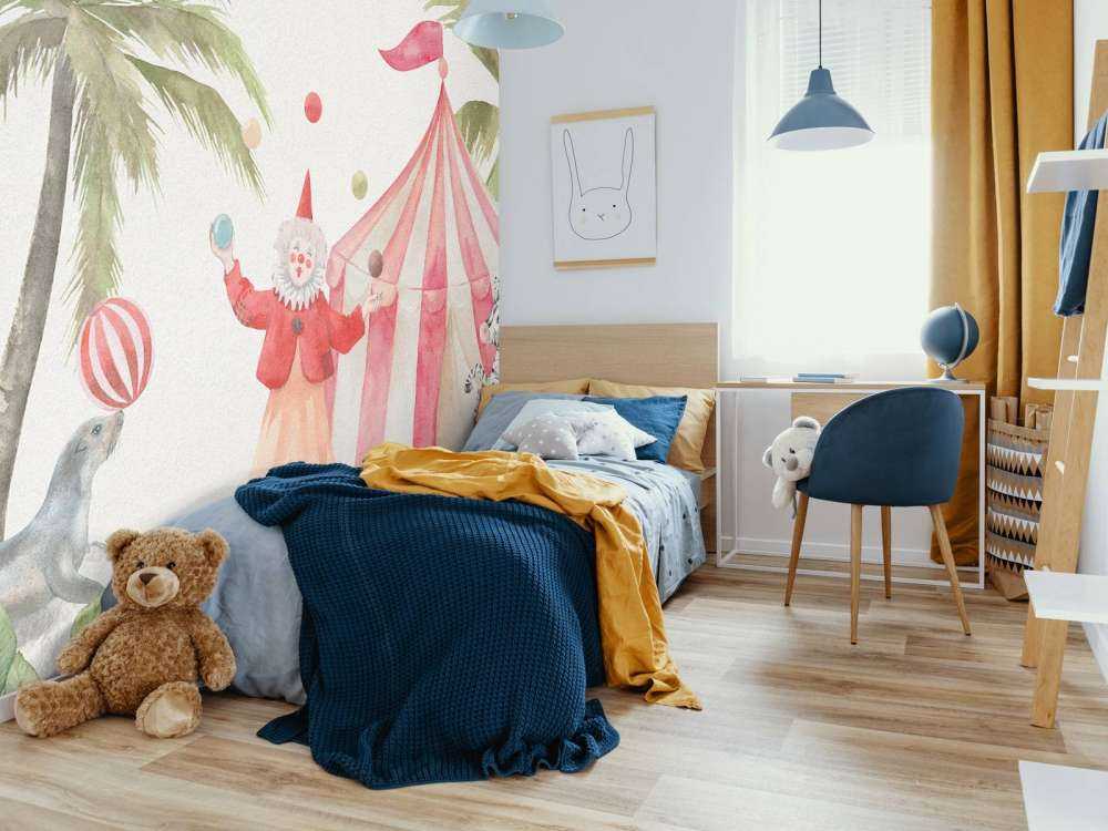 Vrolijke circus dieren