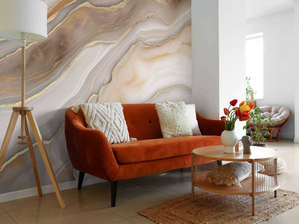 Luxury marble chic decor trend ivory beige