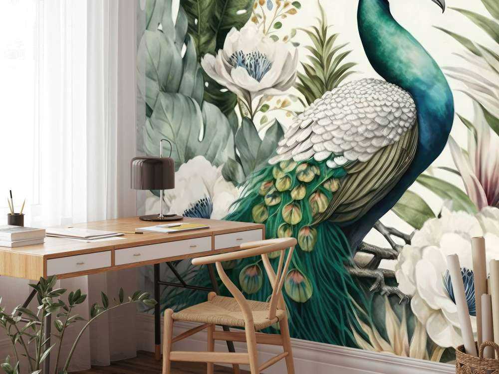 Pauwenflora in Harmonie