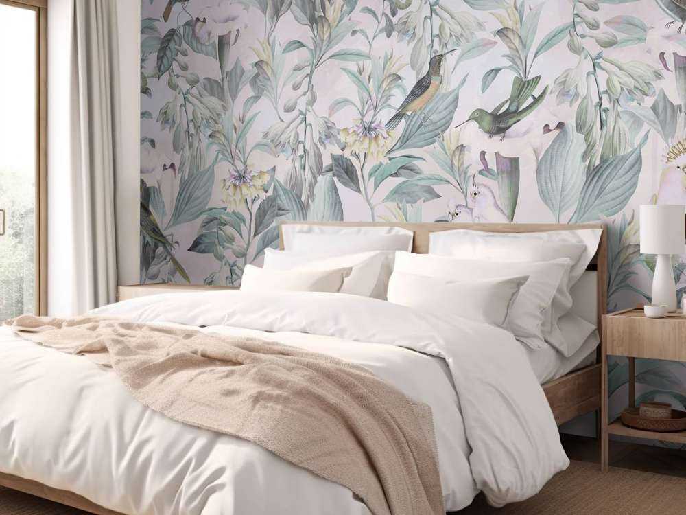 Ethereal Birdsong Blossom - Muted Elegance