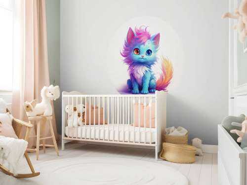 Regenboog baby kat