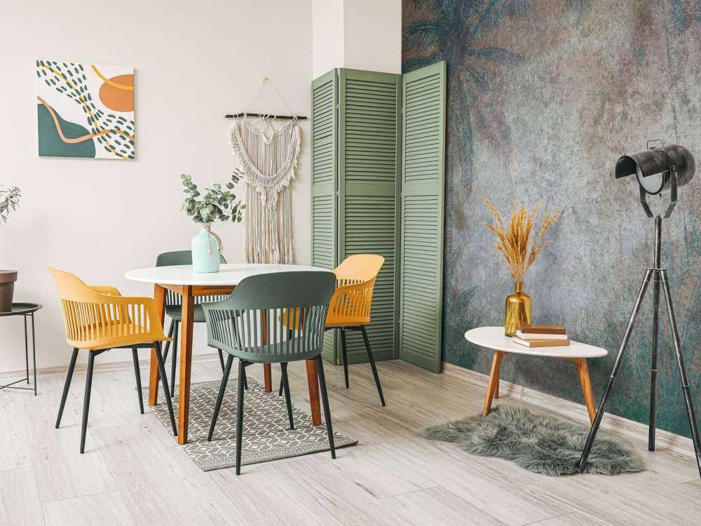 Berglandschap in ochtendlicht