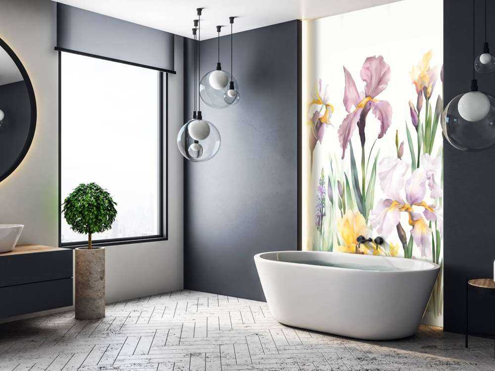 Happy Spring Sky Blue