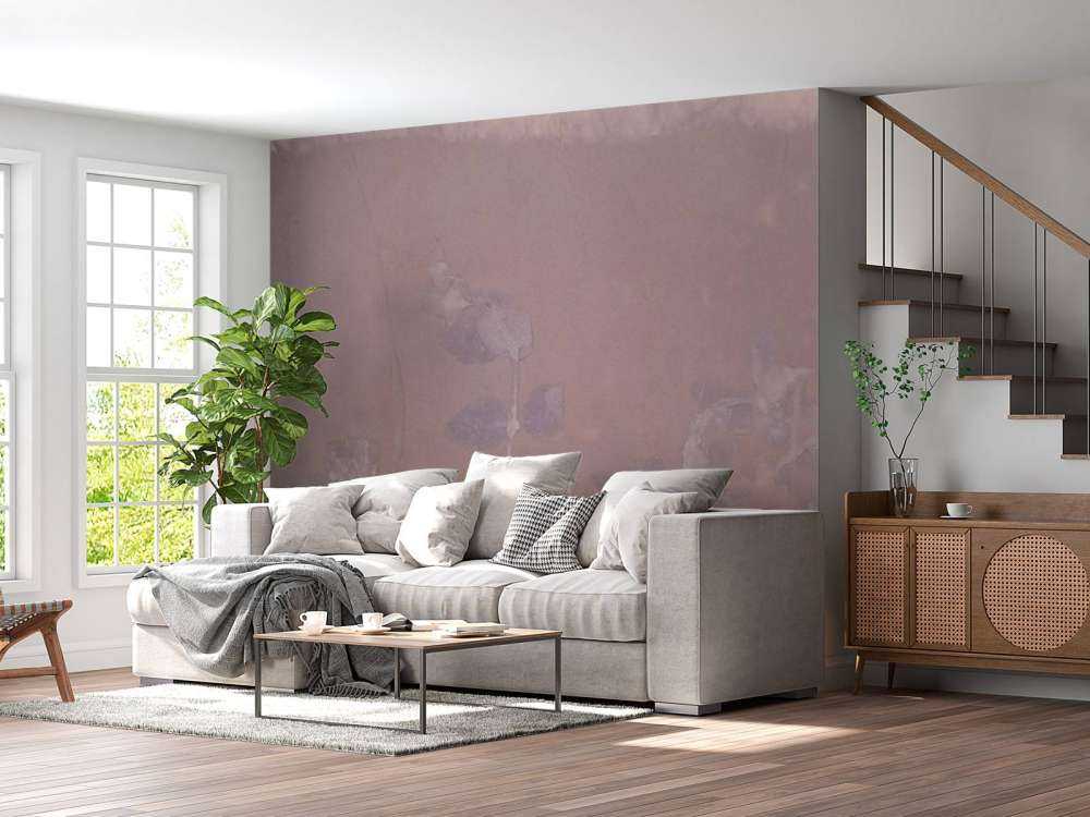 Wilde geranium en sneeuwbes - mauve