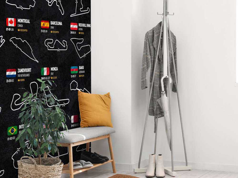 Formule 1 2024 - Winners map