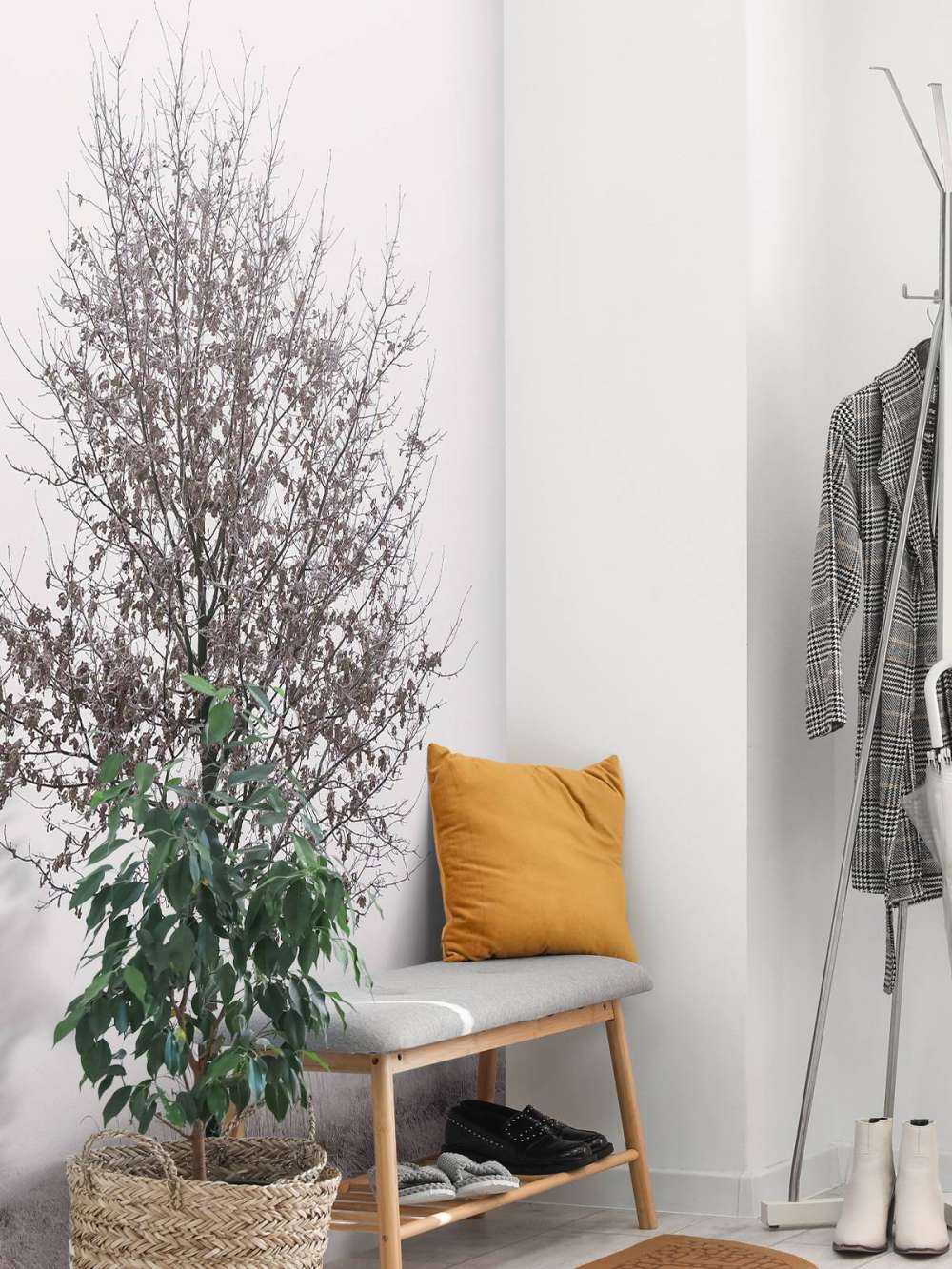 Minimalistisch Winterlandschap