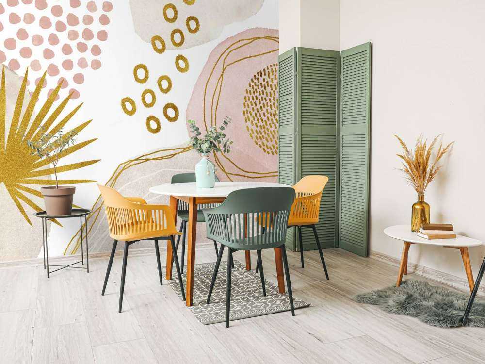 Golden Glamour Boho Tropical Vibes
