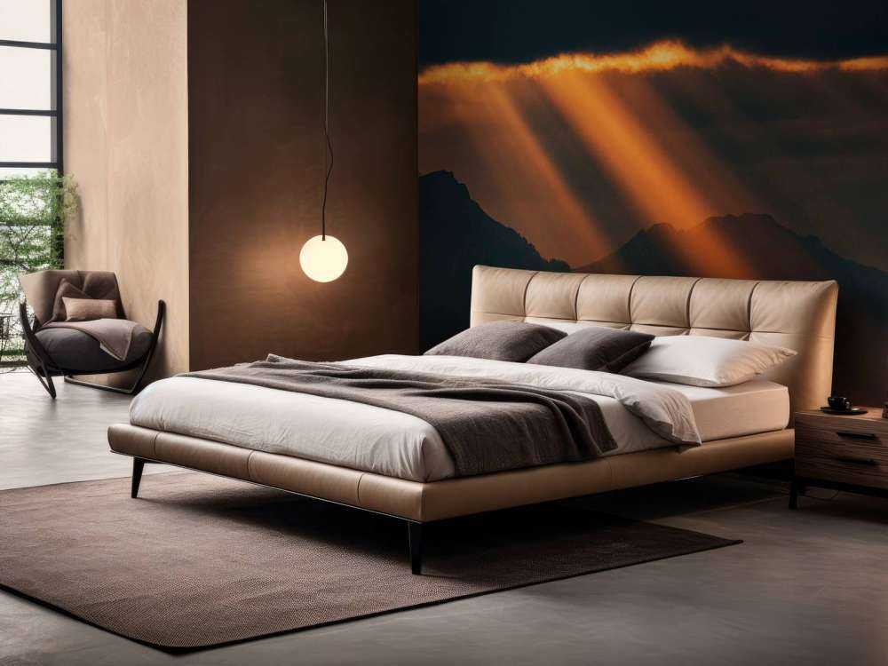 Gouden zonnestralen over bergsilhouet