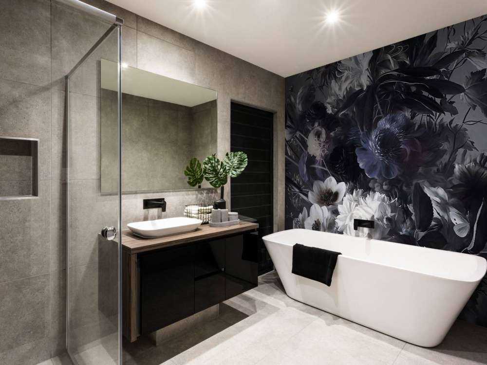 Big bouquet with anemones Blue