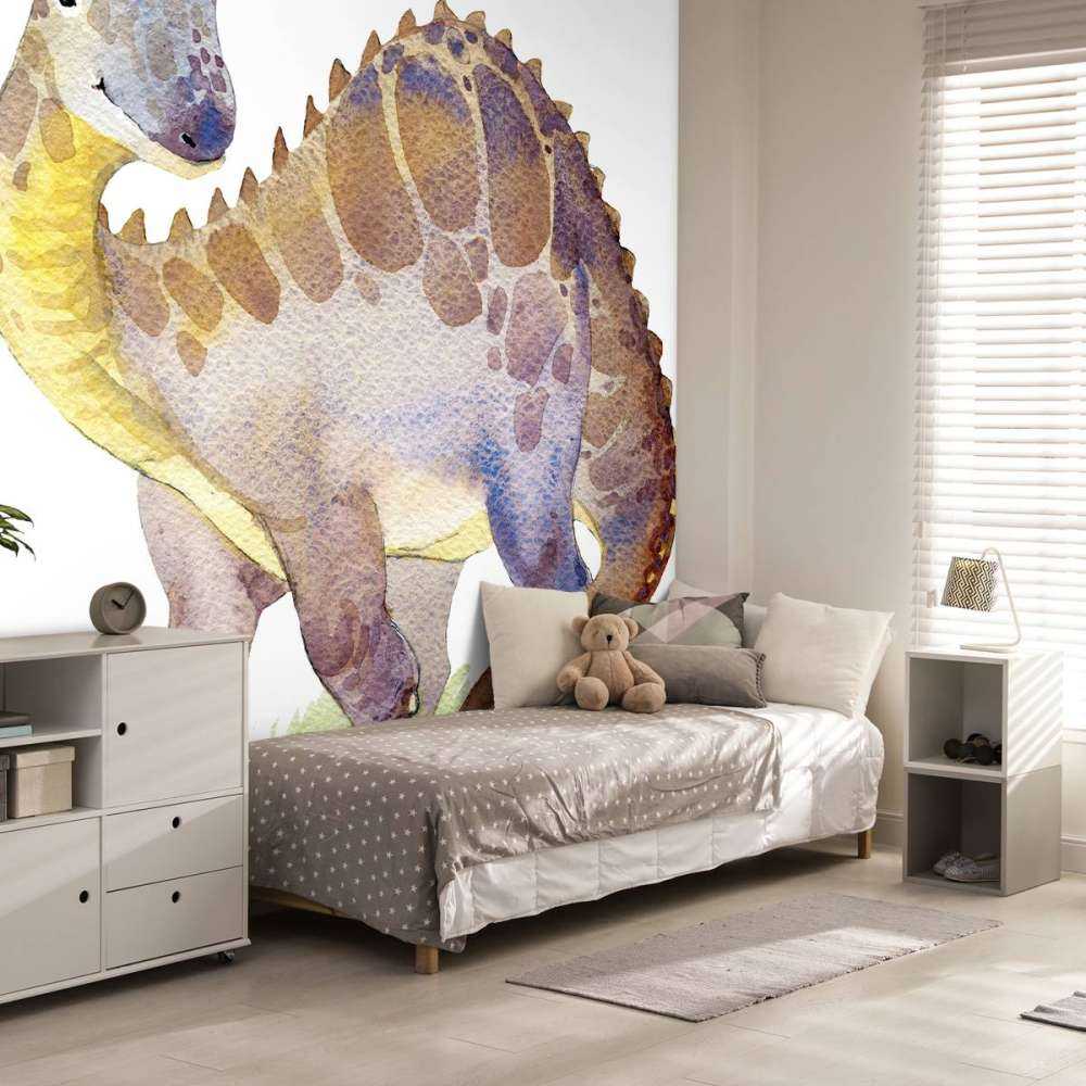 Dinosaurus van waterverf